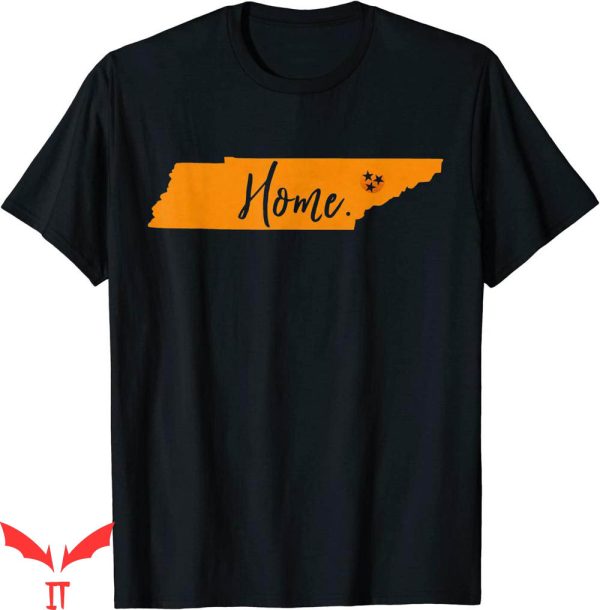 Vintage Tennessee Vols T-Shirt Home Orange Flag Football