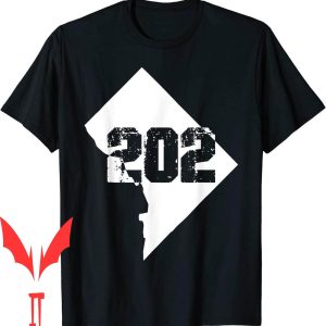 Washington Wizards T-Shirt 202 Area Code
