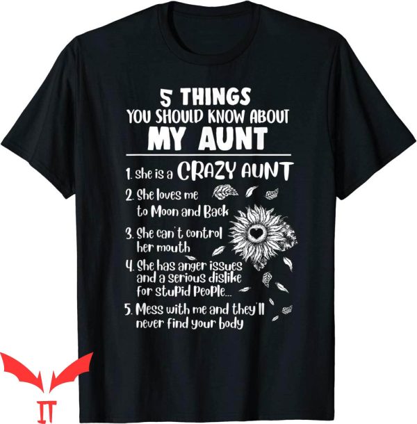 What Is My Mom’s Cousin To Me T-Shirt 5 Things About My Aunt