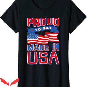 Women’s Patriotic Made In USA T-Shirt