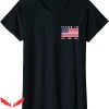 Women’s Patriotic Made In USA T-Shirt Stars And Stripes