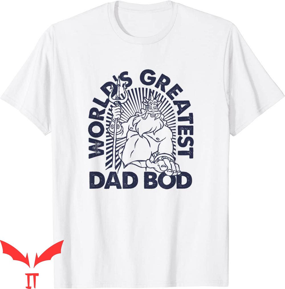 World's Greatest Dad T-Shirt Disney The Little Mermaid King