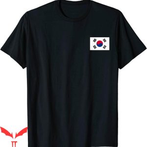 Your Mom In Korean T-Shirt South Flag With Vintage National