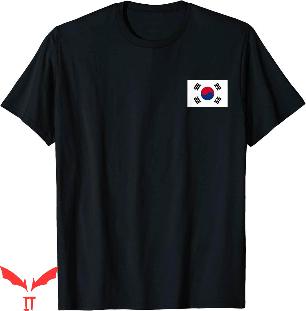 Your Mom In Korean T-Shirt South Flag With Vintage National