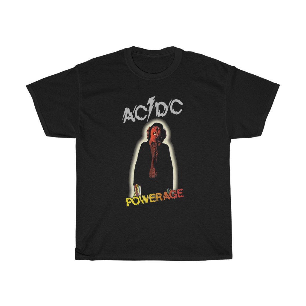 ACDC Angus Young Powerage Shirt ACDC Angus Young Powerage Shirt