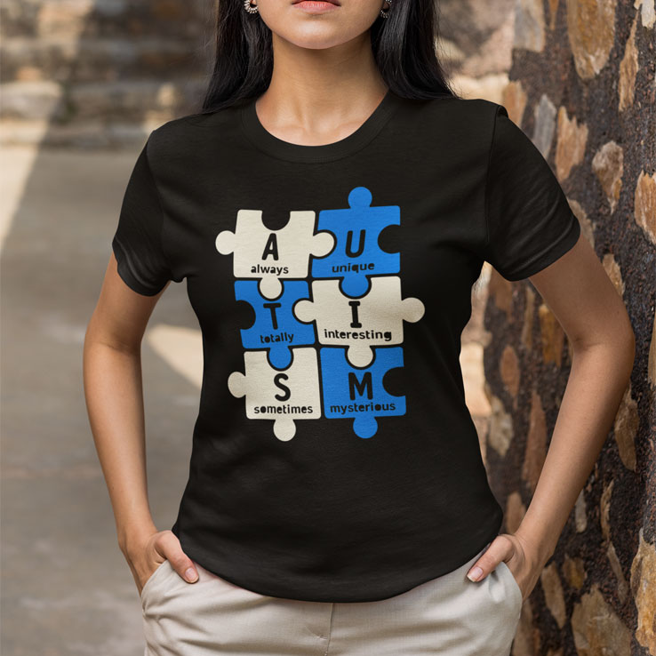 AUTISM Always Unique Totally Interesting Sometimes Mysterious Shirt AUTISM Always Unique Totally Interesting Sometimes Mysterious Shirt