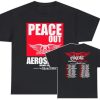 Aerosmith 2023 – 2024 Peace Out Farewell Tour with The Black Crowes Tour Shirt