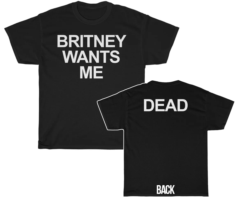 Alice Cooper Britney Wants Me Dead Shirt Alice Cooper Britney Wants Me Dead Shirt