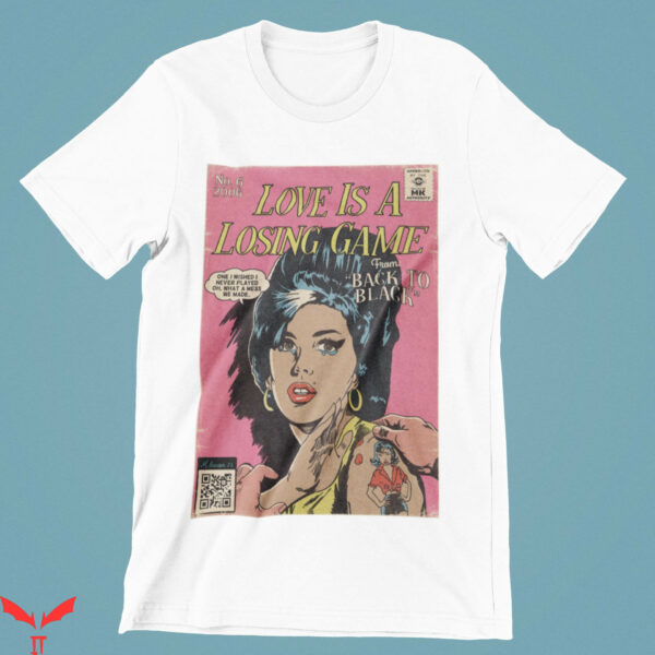 Amy Winehouse T-Shirt Love Is A Losing Game Stage Vintage