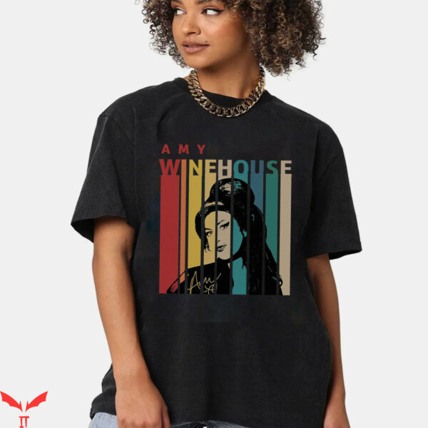 Amy Winehouse T-Shirt Vintage Retro For You And Your Friends