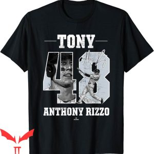 Anthony Rizzo T-Shirt Tony New York MLBPA Vintage Gameday