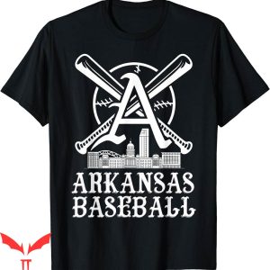 Arkansas Baseball T-Shirt AR Athletics Lovers Gift