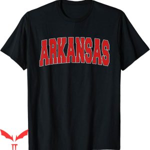 Arkansas Baseball T-Shirt State Varsity Style Vintage Sports