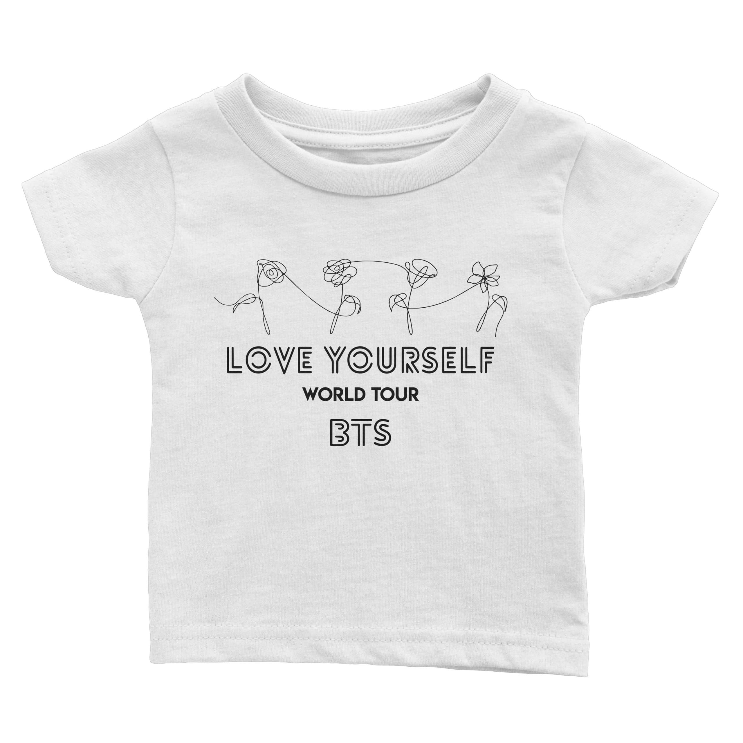 BTS Bangtan Sonyeondan Flower T-Shirt (Youth) BTS Bangtan Sonyeondan Flower T-Shirt (Youth)