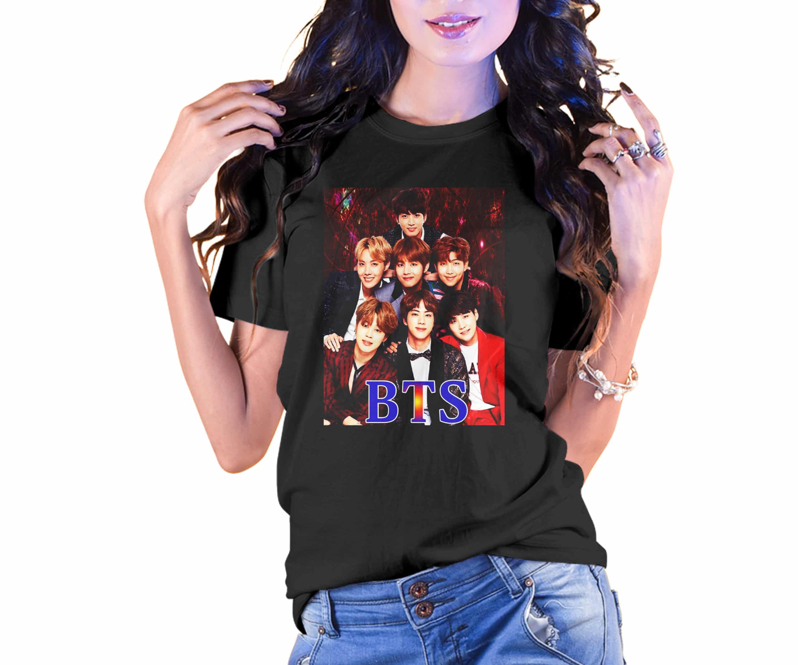 BTS K-Pop Vintage Style T-Shirt BTS K-Pop Vintage Style T-Shirt