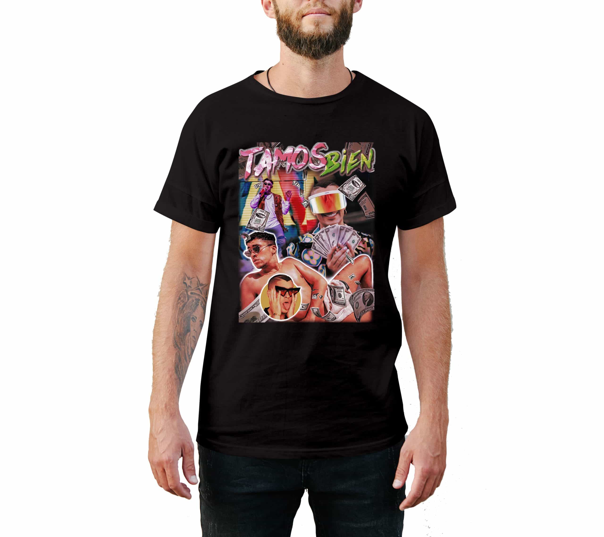 Bad Bunny Ta Mos Bien Vintage Style T-Shirt Bad Bunny Ta Mos Bien Vintage Style T-Shirt