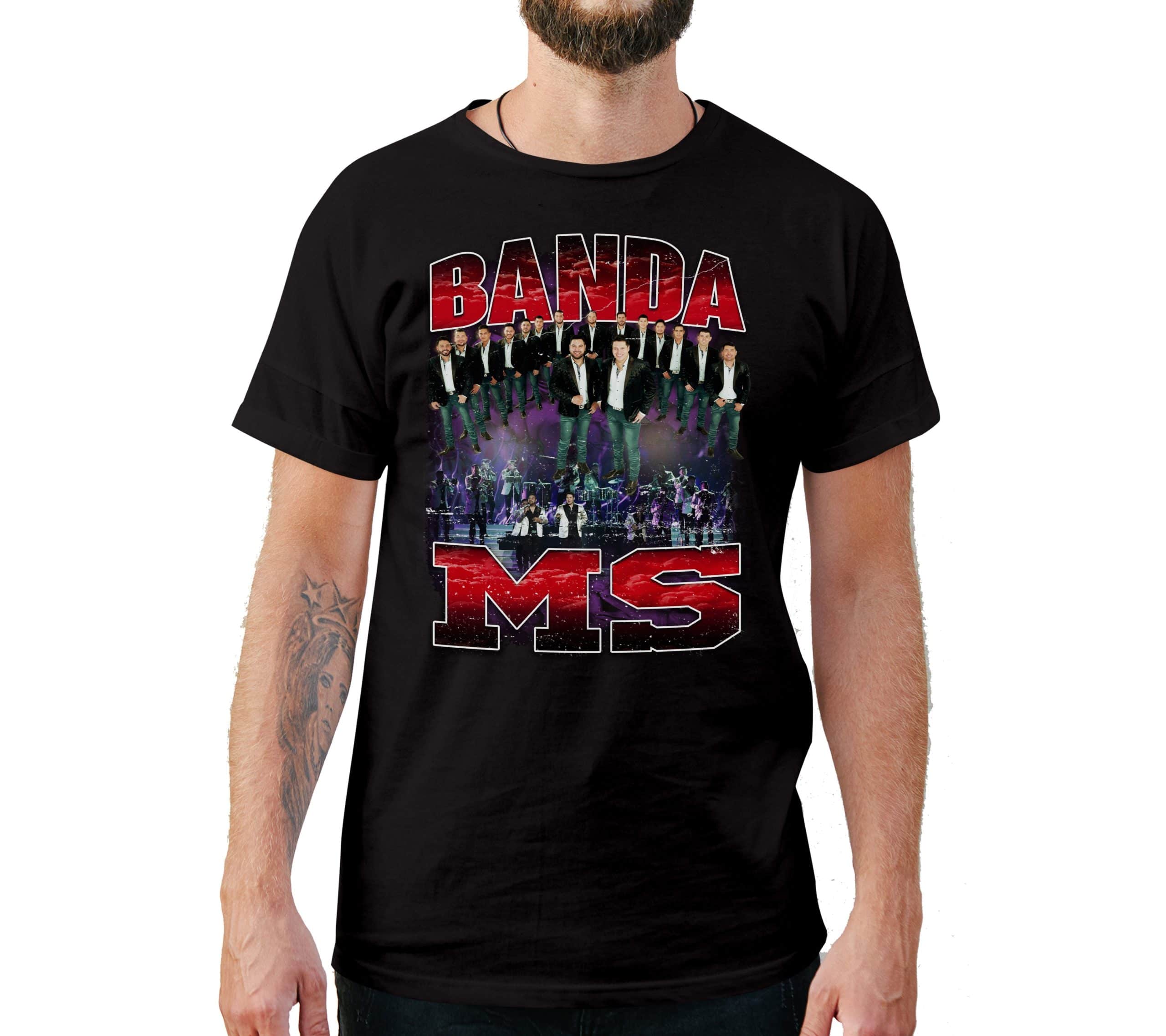 Banda MS Vintage Style T-Shirt Banda MS Vintage Style T-Shirt