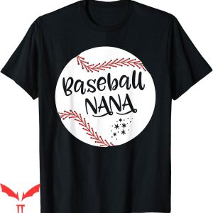 Baseball Nana T-Shirt Grandma Christmas Mothers Day