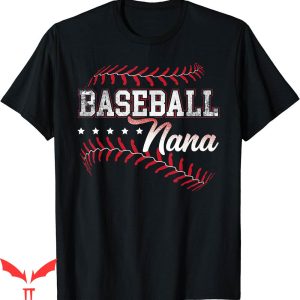 Baseball Nana T-Shirt Grandma Gifts