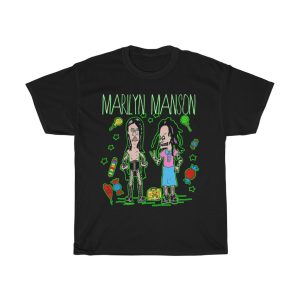 Beavis and Butthead Marilyn Manson Inspired Shirt