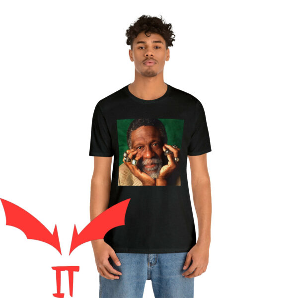 Bill Russell T-Shirt Rings Thanks For Memories Tee