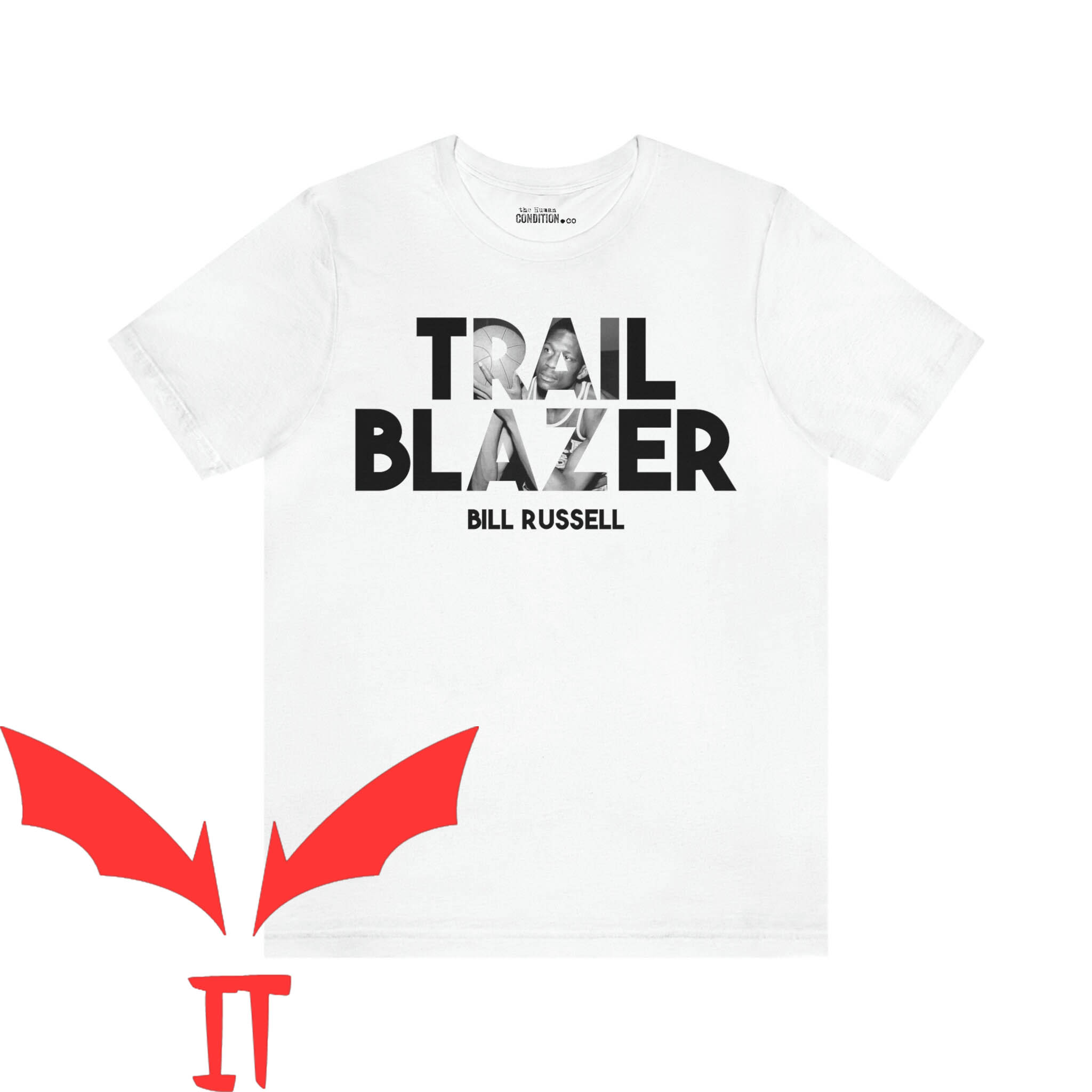 Bill Russell T-Shirt Trailblazer Thanks For Memories Bill Russell T-Shirt Trailblazer Thanks For Memories