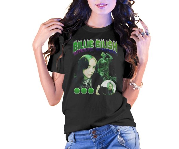 Billie Eillish Vintage Style T-Shirt