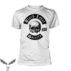 Black Label T-Shirt Society Skull Logo Whiskey Brewing