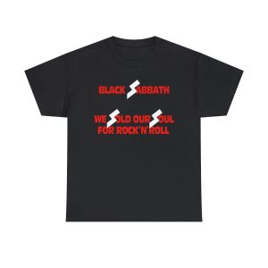 Black Sabbath We Sold Our Souls For Rock and Roll Album Cover Shirt