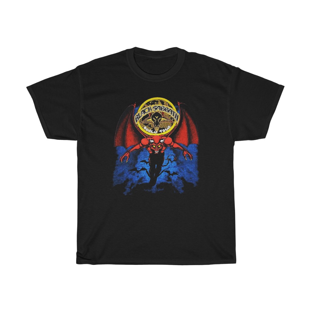 Black Sabbath World Tour Satan Shirt Black Sabbath World Tour Satan Shirt