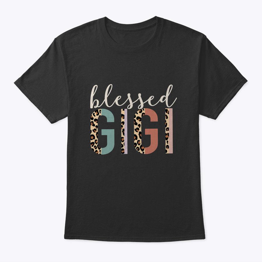 Blessed Gigi Cute Leopard Print T-Shirt Blessed Gigi Cute Leopard Print T-Shirt