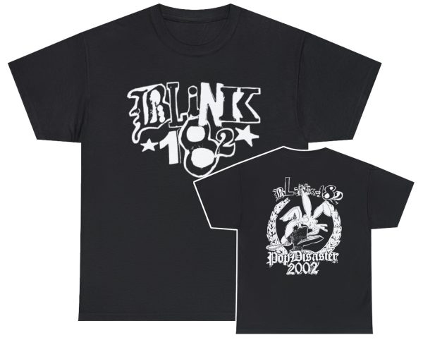 Blink 182 2002 Pop Disaster Tour Shirt
