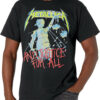Blue Metallica T-Shirt Justice For All