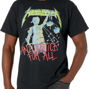 Blue Metallica T-Shirt Justice For All
