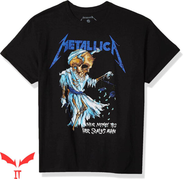 Blue Metallica T-Shirt Metallica Doris