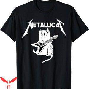 Blue Metallica T-Shirt Rock Band Guitar Funny Christmas Gift
