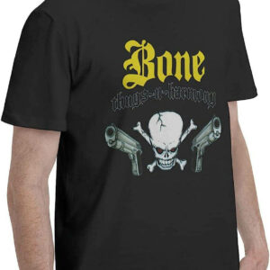 Bone Thugs N Harmony T-Shirt 80s 90s Hip-Hop Group Gangster