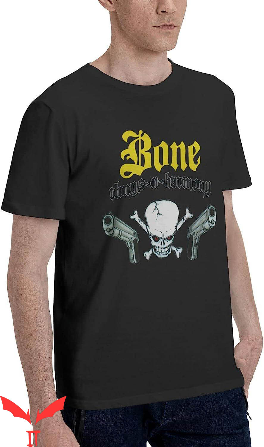 Bone Thugs N Harmony T-Shirt 80s 90s Hip-Hop Group Gangster Bone Thugs N Harmony T-Shirt 80s 90s Hip-Hop Group Gangster