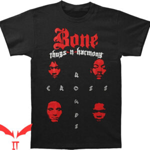 Bone Thugs N Harmony T-Shirt Crossroads Hip-Hop Group Tee