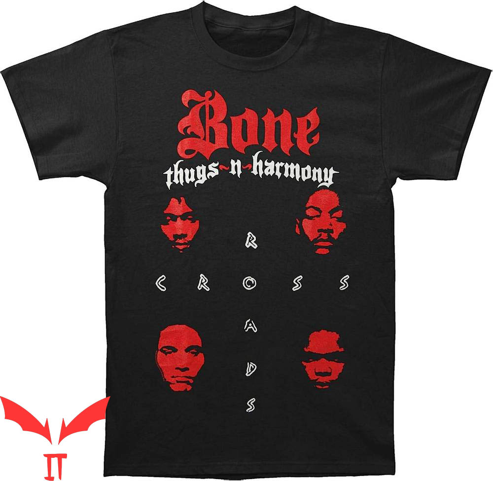Bone Thugs N Harmony T-Shirt Crossroads Hip-Hop Group Tee Bone Thugs N Harmony T-Shirt Crossroads Hip-Hop Group Tee