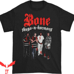 Bone Thugs N Harmony T-Shirt E 1999 Hip-Hop Group Gangster