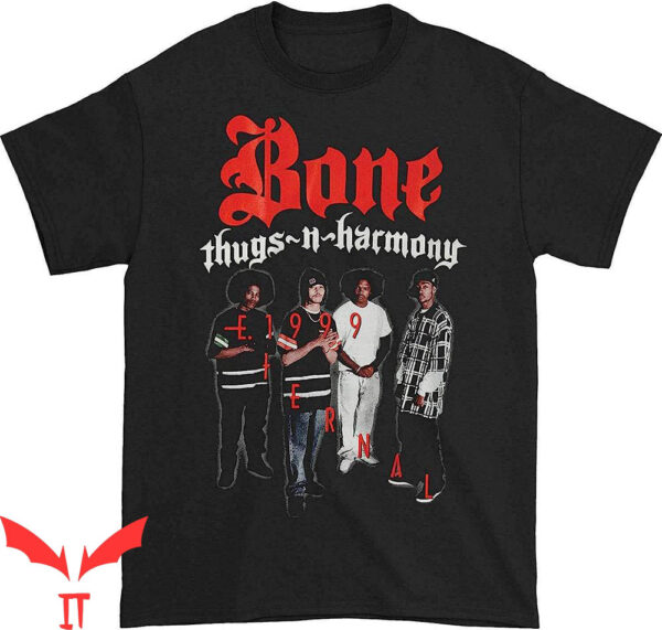 Bone Thugs N Harmony T-Shirt E 1999 Hip-Hop Group Gangster