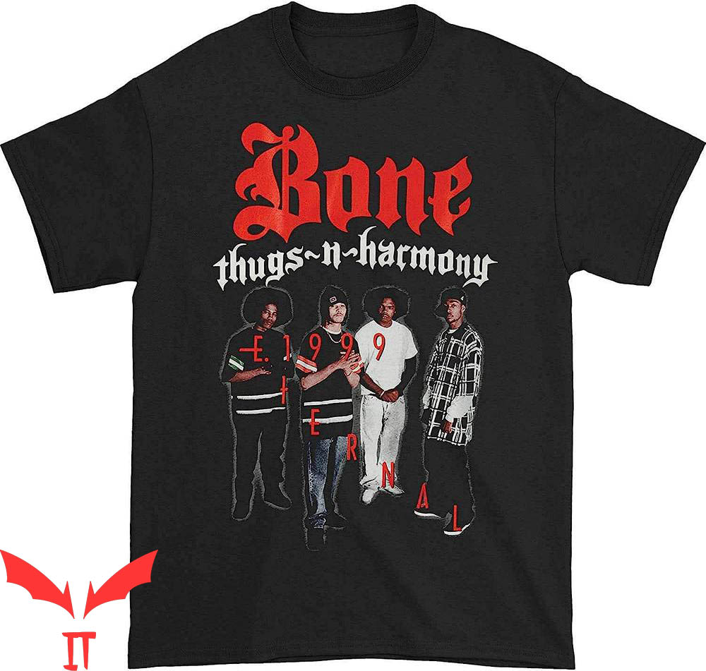 Bone Thugs N Harmony T-Shirt E 1999 Hip-Hop Group Gangster Bone Thugs N Harmony T-Shirt E 1999 Hip-Hop Group Gangster