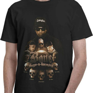 Bone Thugs N Harmony T-Shirt Hip-Hop Group Gangster Retro