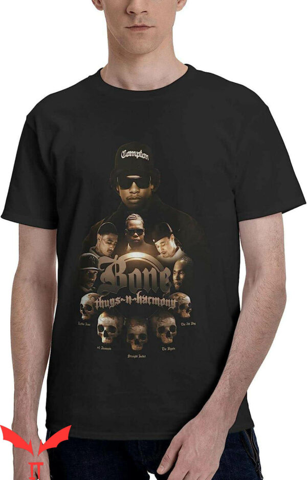 Bone Thugs N Harmony T-Shirt Hip-Hop Group Gangster Retro