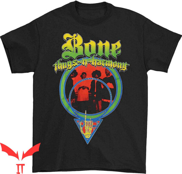 Bone Thugs N Harmony T-Shirt I.E.S. Hip-Hop Group Gangster