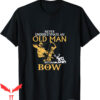 Bow Hunter T-Shirt Old Man Archery Compound Deer Elk