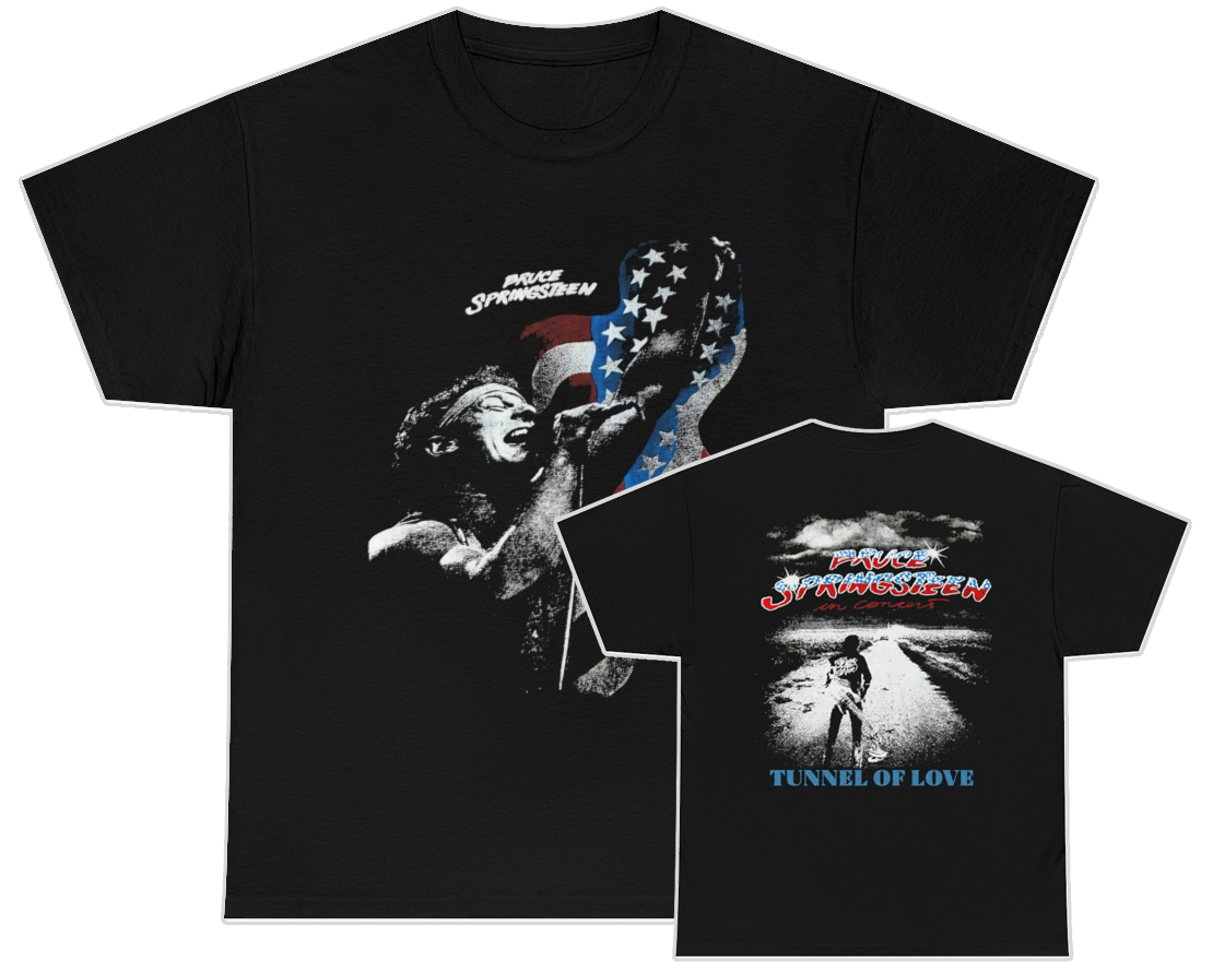 Bruce Springsteen 1987 Tunnel of Love Era Tour Shirt Bruce Springsteen 1987 Tunnel of Love Era Tour Shirt