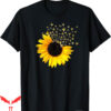 Bumble Bee T-Shirt Honey Lover Sunflower