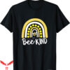 Bumble Bee T-Shirt Kind Rainbow Honeycomb Yellow Honey